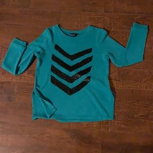 Cute Sequined Detail Sweater